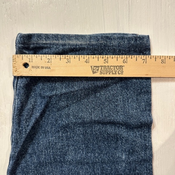 Vintage Wrangler Women’s Jeans 13/14 x 34 High Rise Blue Denim Made in USA Mom - Picture 8 of 10